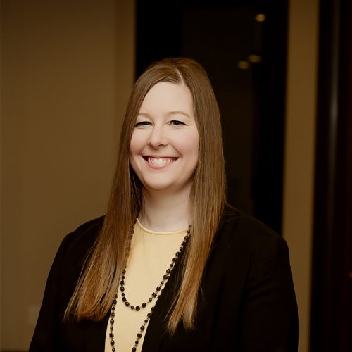Headshot photo of Amanda Clough, Regional Manager at Community Savings Bank.